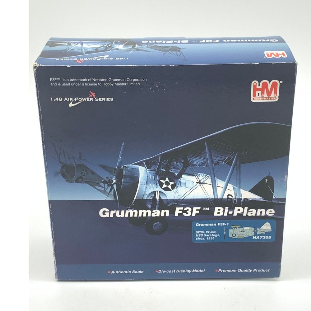 HOBBY MASTER  Grumman F3F BiPlane Air Power Series F3F 1